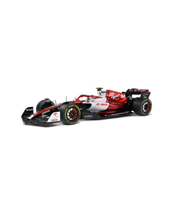 SOLIDO - Alfa Romeo C42 – Canada GP 2022 – Z.Guanyu, 1/18