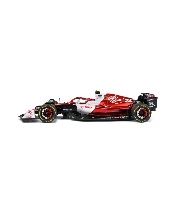 SOLIDO - Alfa Romeo C42 – Canada GP 2022 – Z.Guanyu, 1/18