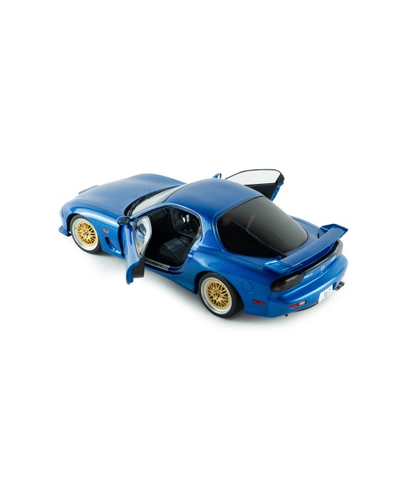 SOLIDO - MAZDA RX7 FD3S INNOCENT BLUE MICA 1999, 1/18 SOLIDO - MAZDA RX7 FD3S INNOCENT BLUE MICA 1999, 1/18