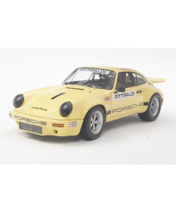 SOLIDO - PORSCHE 911 IROC YELLOW #1 FITTIPALDI 1974, 1/18