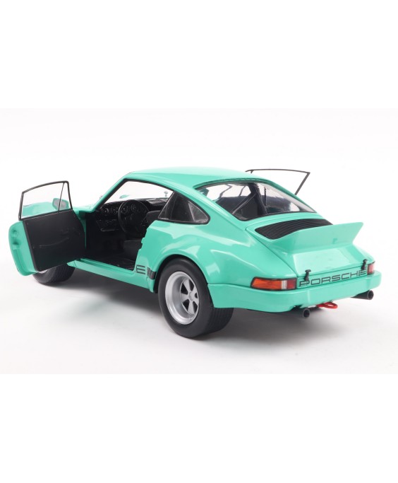 SOLIDO - PORSCHE 911 IROC MINT GREEN 1974, 1/18