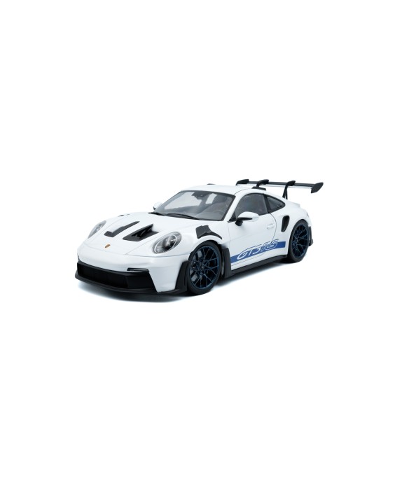 SOLIDO - Porsche 911 GT3 RS – white with blue stripes 2024, 1/18