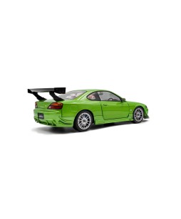 SOLIDO - NISSAN SILVIA S15 SPEC-R AERO WORKS GREEN 1999, 1/18