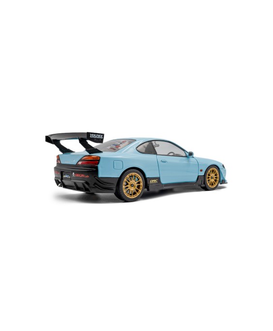 SOLIDO - Nissan Silvia (S15) Spec-R Aero BABY BLUE 1999, 1/18