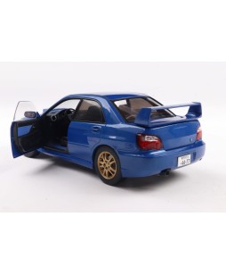 SOLIDO - SUBARU IMPREZA WRX STI SONIC BLUE 2003, 1/18