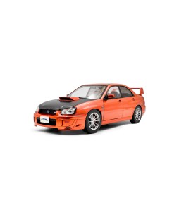 SOLIDO - Subaru IMPREZA WRX STI orange metallic 2003, 1/18