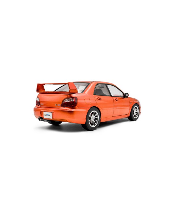 SOLIDO - Subaru IMPREZA WRX STI orange metallic 2003, 1/18