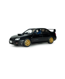 SOLIDO - Subaru IMPREZA WRX STI  JAVA BLACK PEARL 2004, 1/18