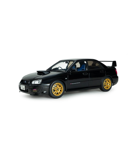 SOLIDO - Subaru IMPREZA WRX STI  JAVA BLACK PEARL 2004, 1/18