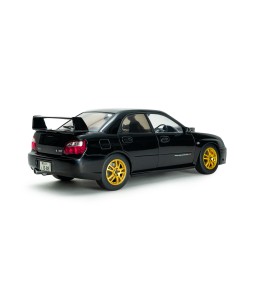 SOLIDO - Subaru IMPREZA WRX STI  JAVA BLACK PEARL 2004, 1/18