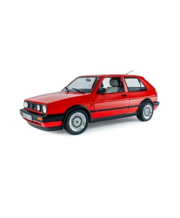 SOLIDO - VOLKSWAGEN GOLF 2 GTI G60 MARS RED 1989, 1/18