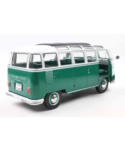 SOLIDO - Volkswagen T1 Samba green/white 1962, 1/18