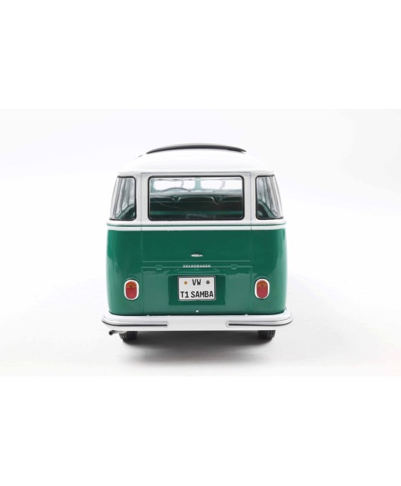 SOLIDO - Volkswagen T1 Samba green/white 1962, 1/18