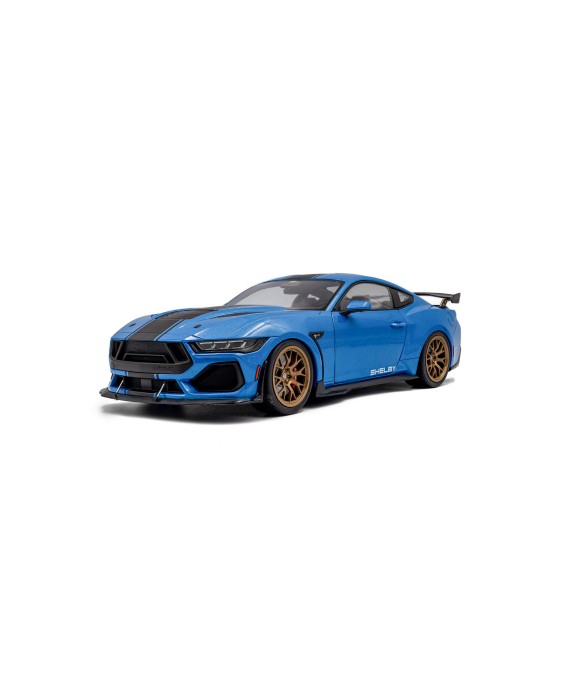 SOLIDO - Shelby Mustang SUPER SNAKE, Grabber Blue Metallic 2025 m, 1/18