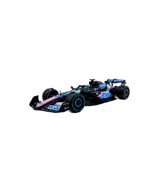 SOLIDO - ALPINE F1 TEAM A524 BLUE P.GASLY BRAZILIAN GP 2024, 1/18