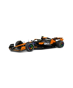SOLIDO - MCLAREN F1 TEAM MCL38 ORANGE L.NORRIS MIAMI GP 2024, 1/18
