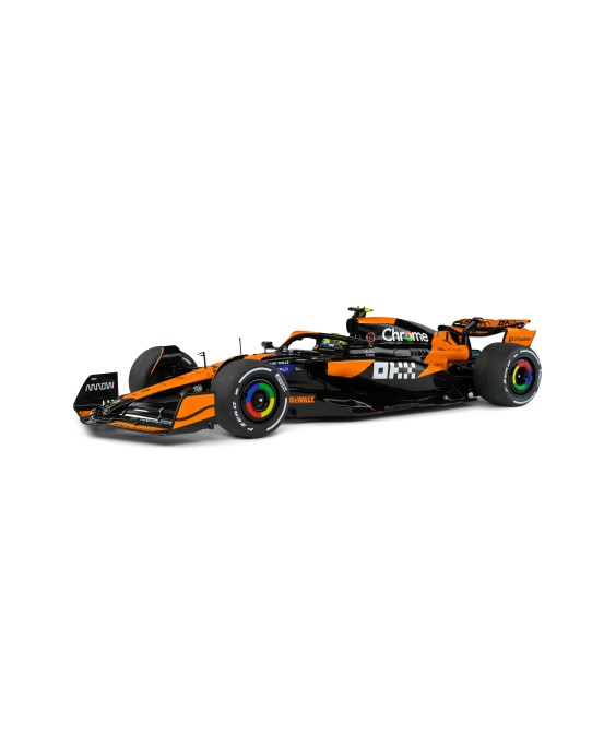 SOLIDO - MCLAREN F1 TEAM MCL38 ORANGE L.NORRIS MIAMI GP 2024, 1/18 SOLIDO - MCLAREN F1 TEAM MCL38 ORANGE L.NORRIS MIAMI GP 2024, 1/18