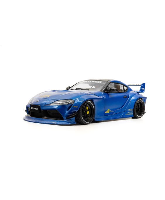SOLIDO - TOYOTA GR SUPRA LIBERTY WALK BODY KIT BLUE METALLIC 2025, 1/18