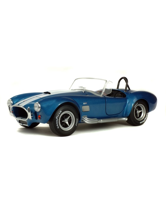 SOLIDO - SHELBY COBRA 427 S/C METALLIC BLUE 1965, 1/18