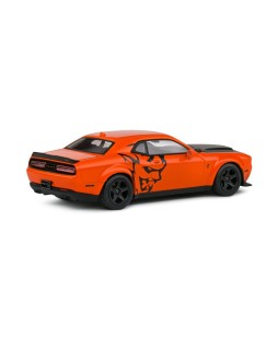 SOLIDO - DODGE CHALLENGER SRT DEMON GO MANGO PEARL WITH DEMON 2018 1/43