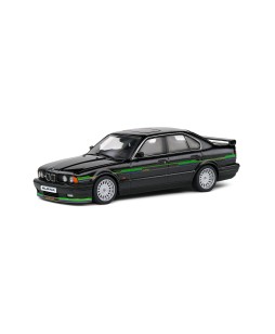SOLIDO - BMW E34 ALPINA B10 BITURBO BLACK WITH GREEN STRIPE 1994, 1/43