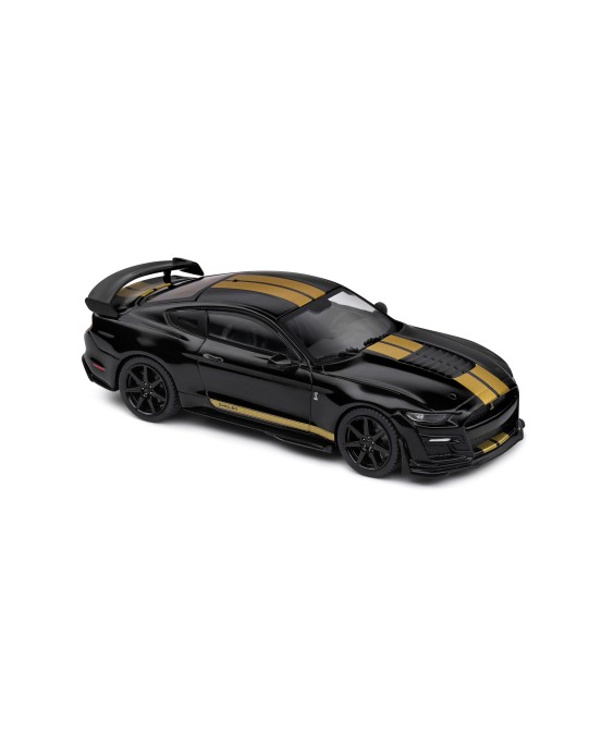 SOLIDO - SHELBY MUSTANG GT500 BLACK WITH GOLD STRIPE 2020 1/43