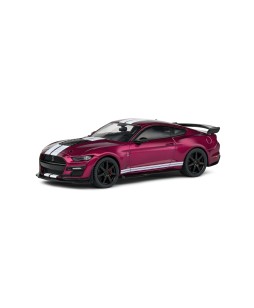 SOLIDO - Shelby Mustang GT500 – Purple w/White Stripes 2020, 1/43