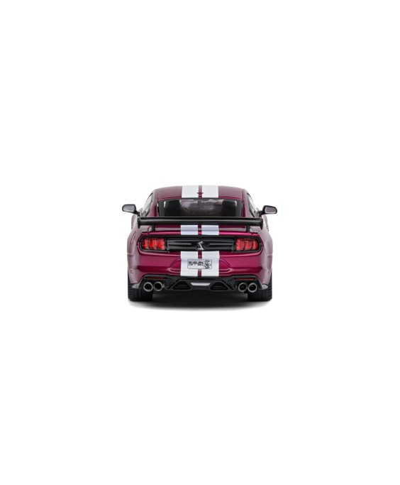SOLIDO - Shelby Mustang GT500 – Purple w/White Stripes 2020, 1/43
