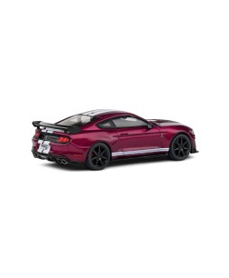 SOLIDO - Shelby Mustang GT500 – Purple w/White Stripes 2020, 1/43