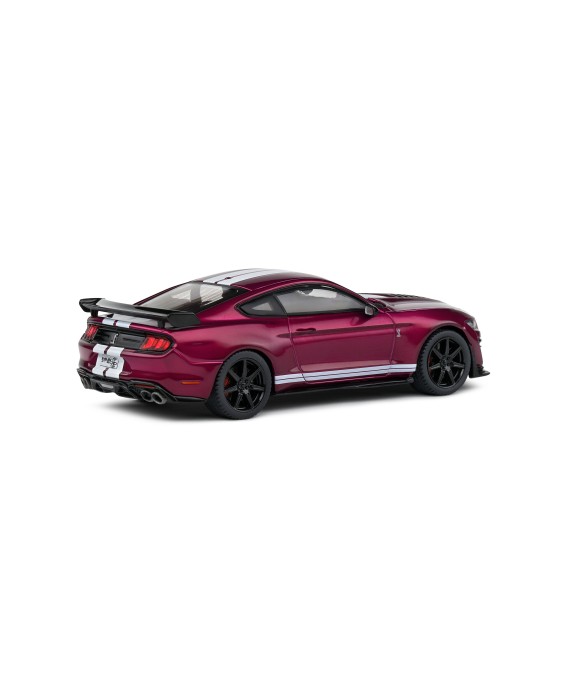 SOLIDO - Shelby Mustang GT500 – Purple w/White Stripes 2020, 1/43