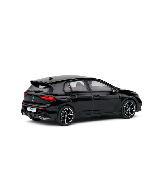 SOLIDO - VOLKSWAGEN GOLF 8 R DEEP BLACK PEARL 2021, 1/43