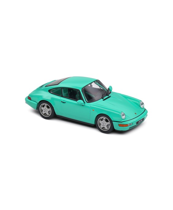 SOLIDO - PORSCHE 911 (964) RS CLUBSPORT MINT GREEN 1994, 1/43