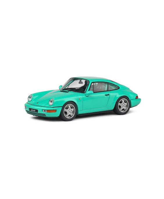 SOLIDO - PORSCHE 911 (964) RS CLUBSPORT MINT GREEN 1994, 1/43