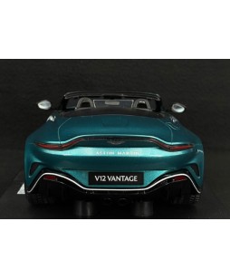 GT SPIRIT - Aston Martin V 12 Vantage Roadster Turquoise 2023, 1/18