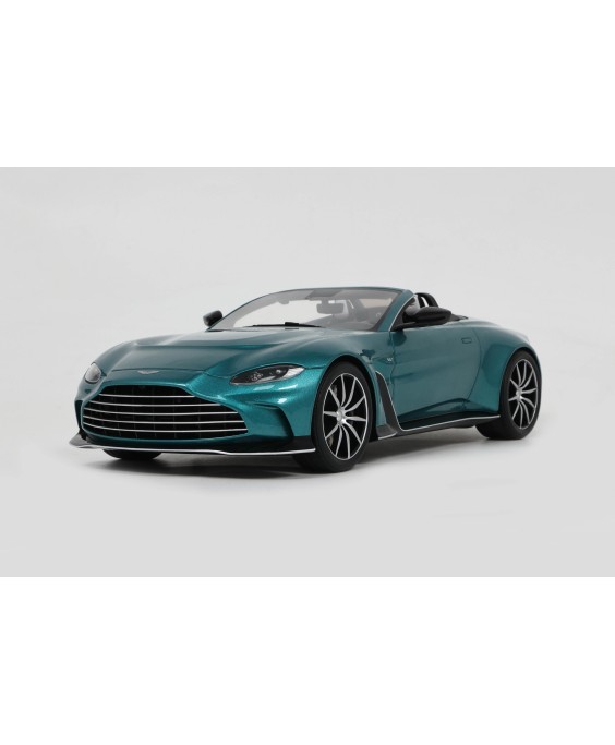 GT SPIRIT - Aston Martin V 12 Vantage Roadster Turquoise 2023, 1/18