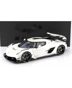 GT SPIRIT - Koenigsegg Jesko Attack Crystal White 2019 1/12