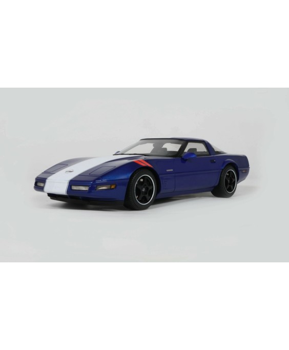 GT SPIRIT - Chevrolet Corvette C4 Gran Sport Admiral Blue 1996, 1/18