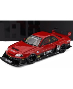 GT SPIRIT - NISSAN SKYLINE GT-R (R34) N 5 LBWK SUPER SILHOUETTE 2020, 1/18