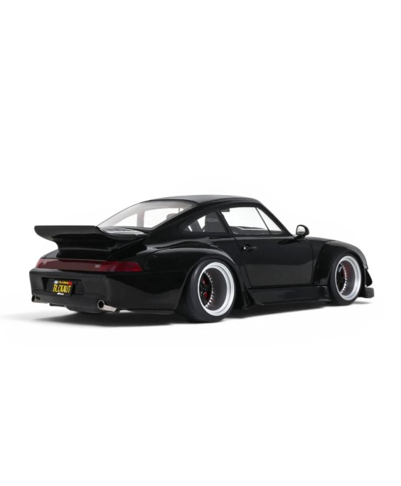 GT SPIRIT - Porsche 911 (993) RWB Black Aut 2012, 1/18