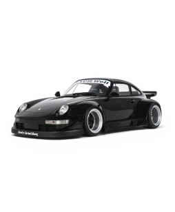 GT SPIRIT - Porsche 911 (993) RWB Black Aut 2012, 1/18