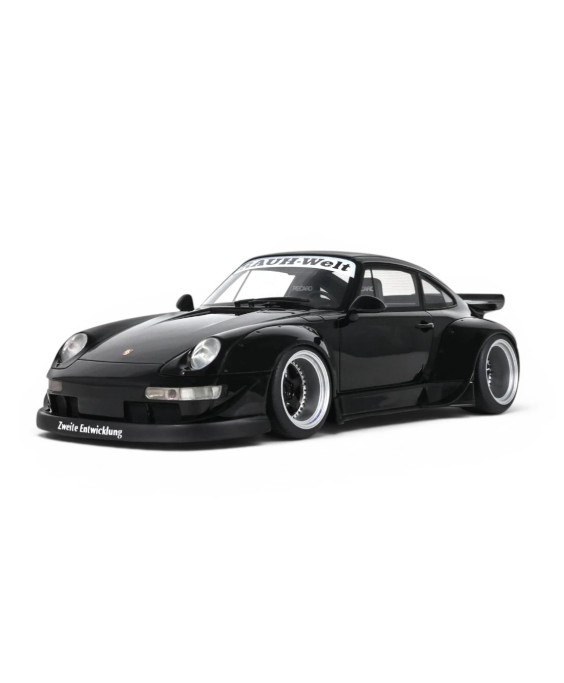 GT SPIRIT - Porsche 911 (993) RWB Black Aut 2012, 1/18