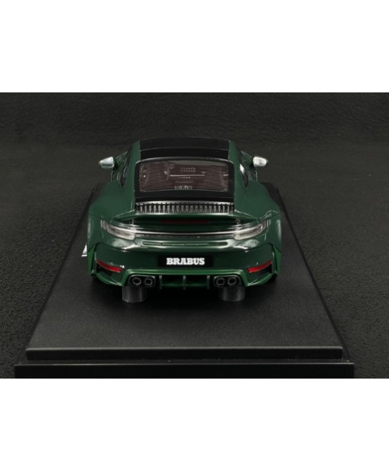 GT SPIRIT - Porsche 911 Turbo S Brabus 900 Rocket-R 2024 Mean Green, 1/18 