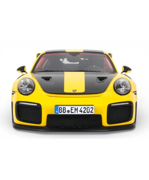 GT SPIRIT - Porsche 911 GT2 RS (991.2) Nürburgring Lap Record Racing yellow 1/18