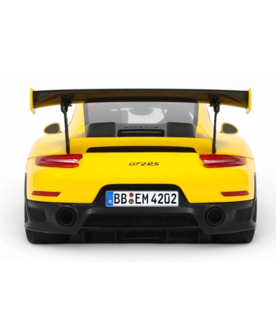 GT SPIRIT - Porsche 911 GT2 RS (991.2) Nürburgring Lap Record Racing yellow 1/18
