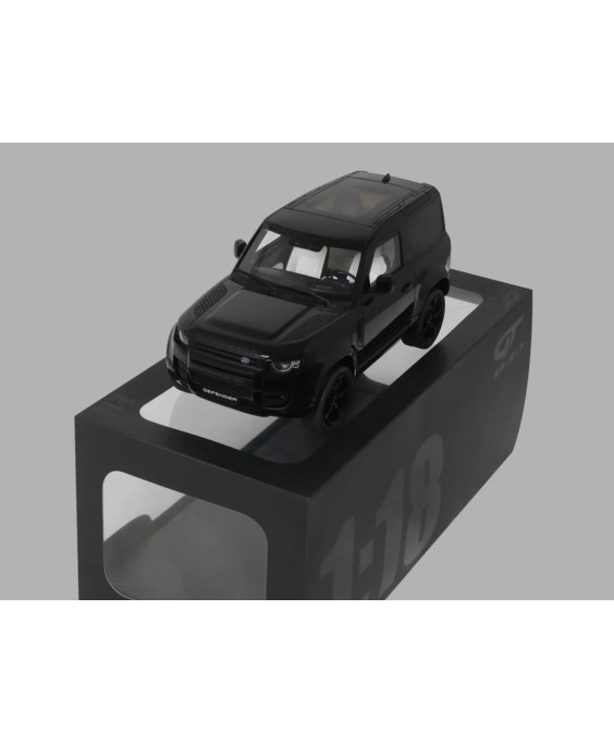 GT SPIRIT -  LAND ROVER DEFENDER 90 P400 X-DYNAMIC HSE SANTORINI BLACK 2021, 1/18