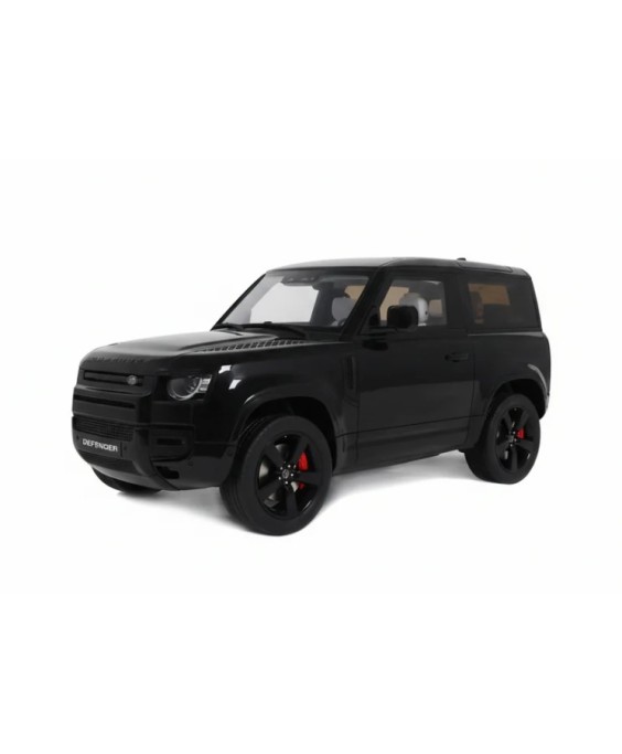 GT SPIRIT -  LAND ROVER DEFENDER 90 P400 X-DYNAMIC HSE SANTORINI BLACK 2021, 1/18