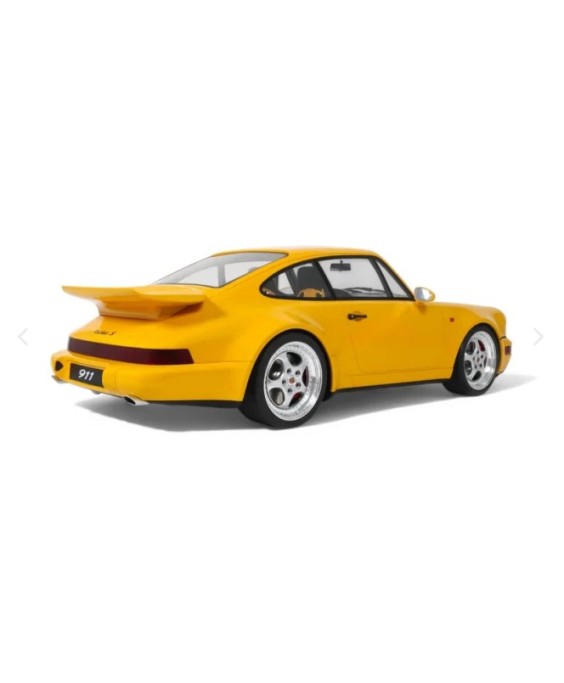 GT SPIRIT - Porche 911(964) Turbo S Speed Yellow 1994, 1/8