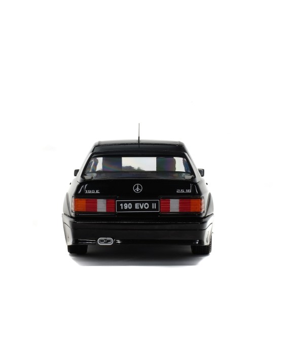 SOLIDO - MERCEDES-BENZ 190 (W201) EVO II BLACK 1990, 1/18