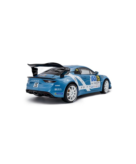 SOLIDO - Alpine A110 RGT+ Rallye Du Mont Blanc 2024 – #15 R.ASTIER / D.GIRAUDET, 1/18
