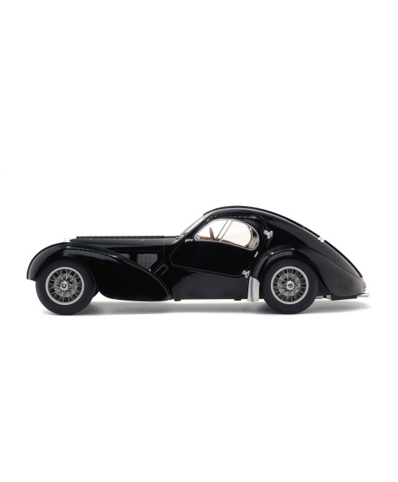 SOLIDO -  BUGATTI TYPE 57 SC ATLANTIC BLACK 1937, 1/18